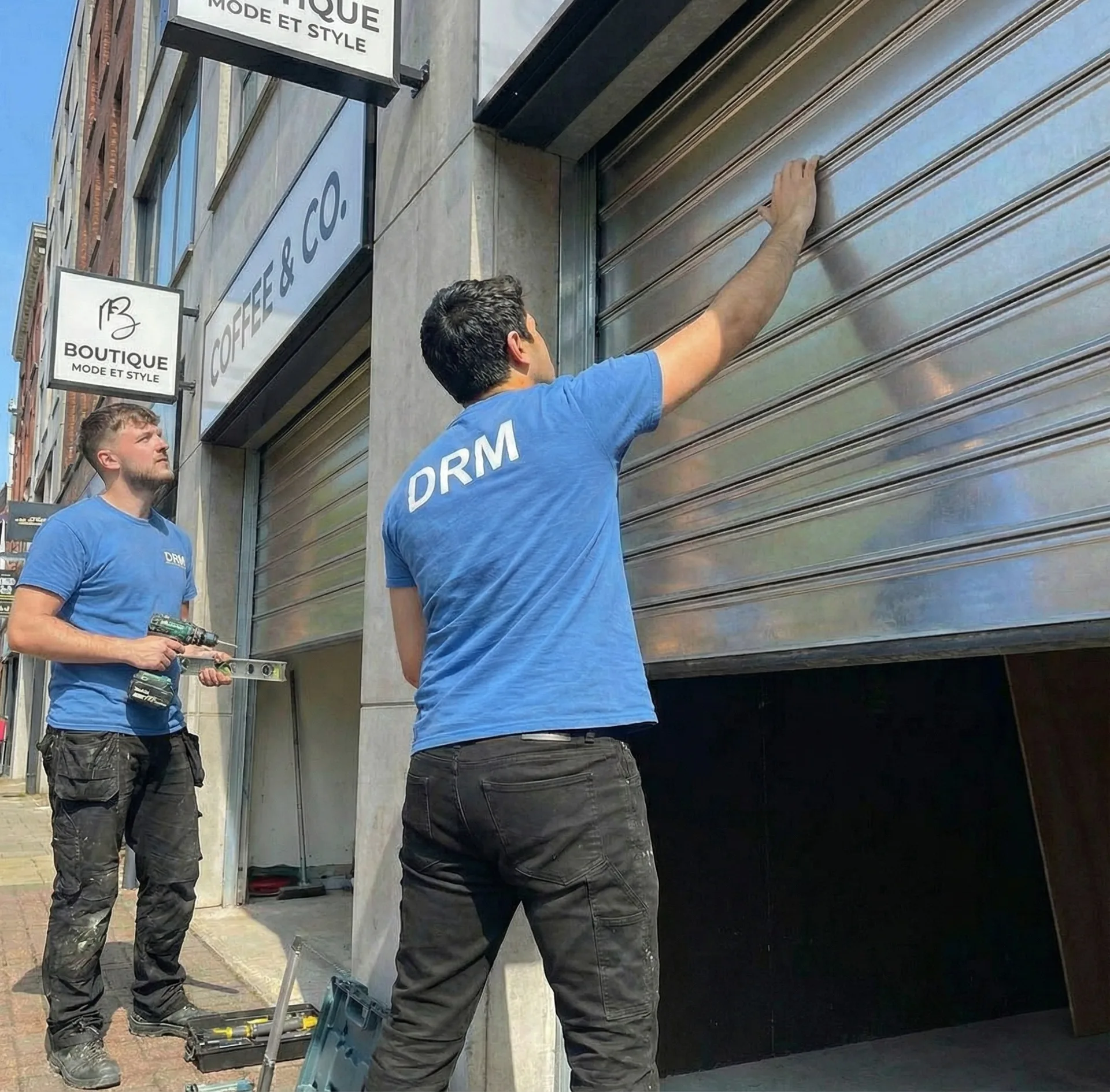 Déblocage rideau métallique Paris 1er