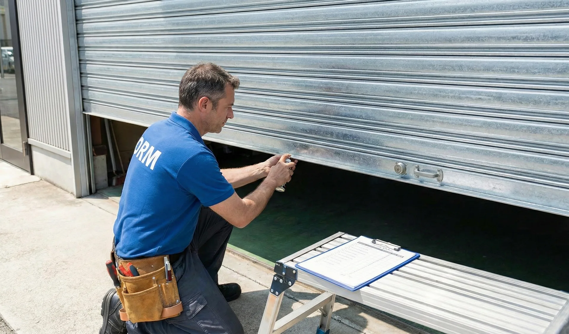 Entretien de rideau métallique à Paris 1er